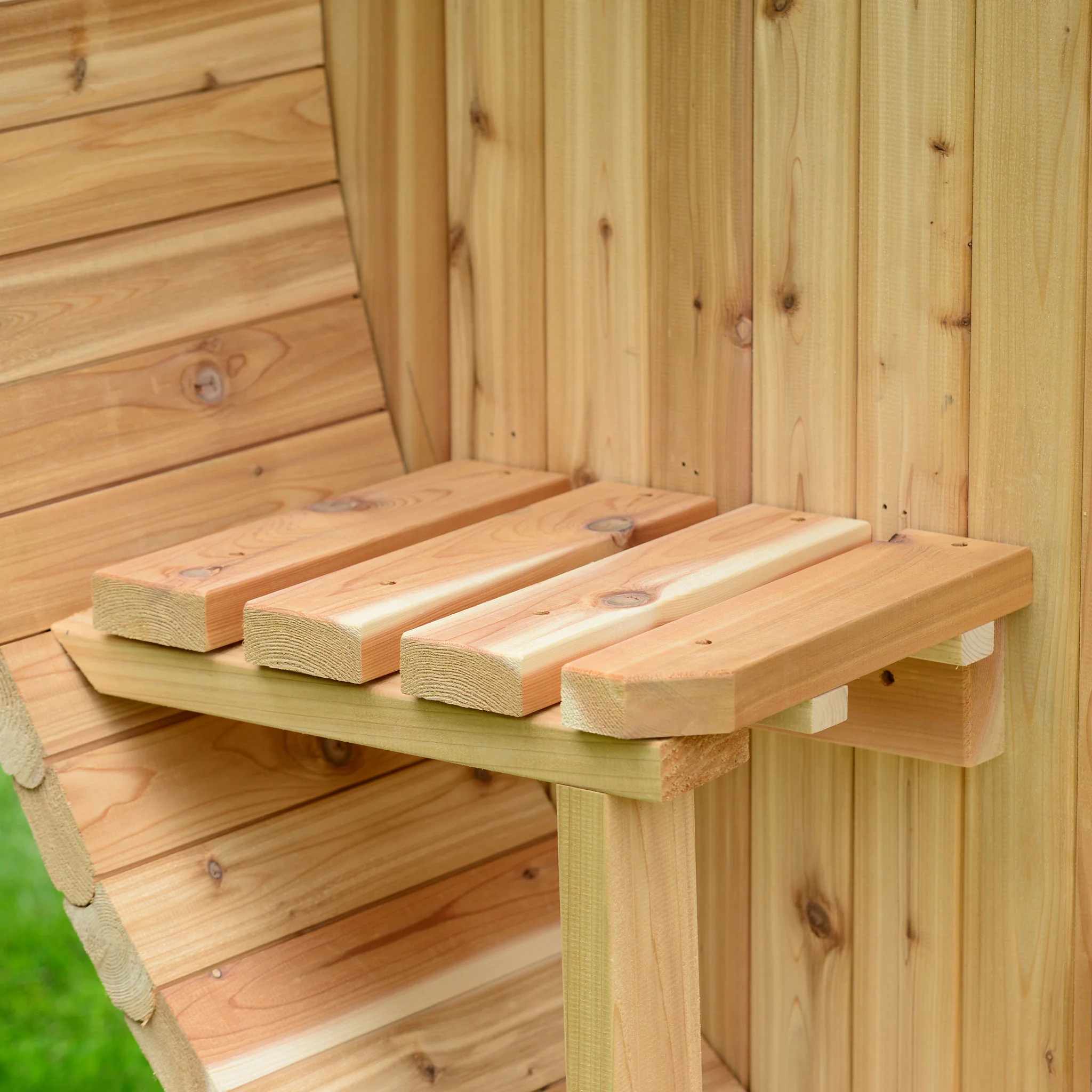 Charleston 4 Person Canopy Barrel Sauna - Image 7