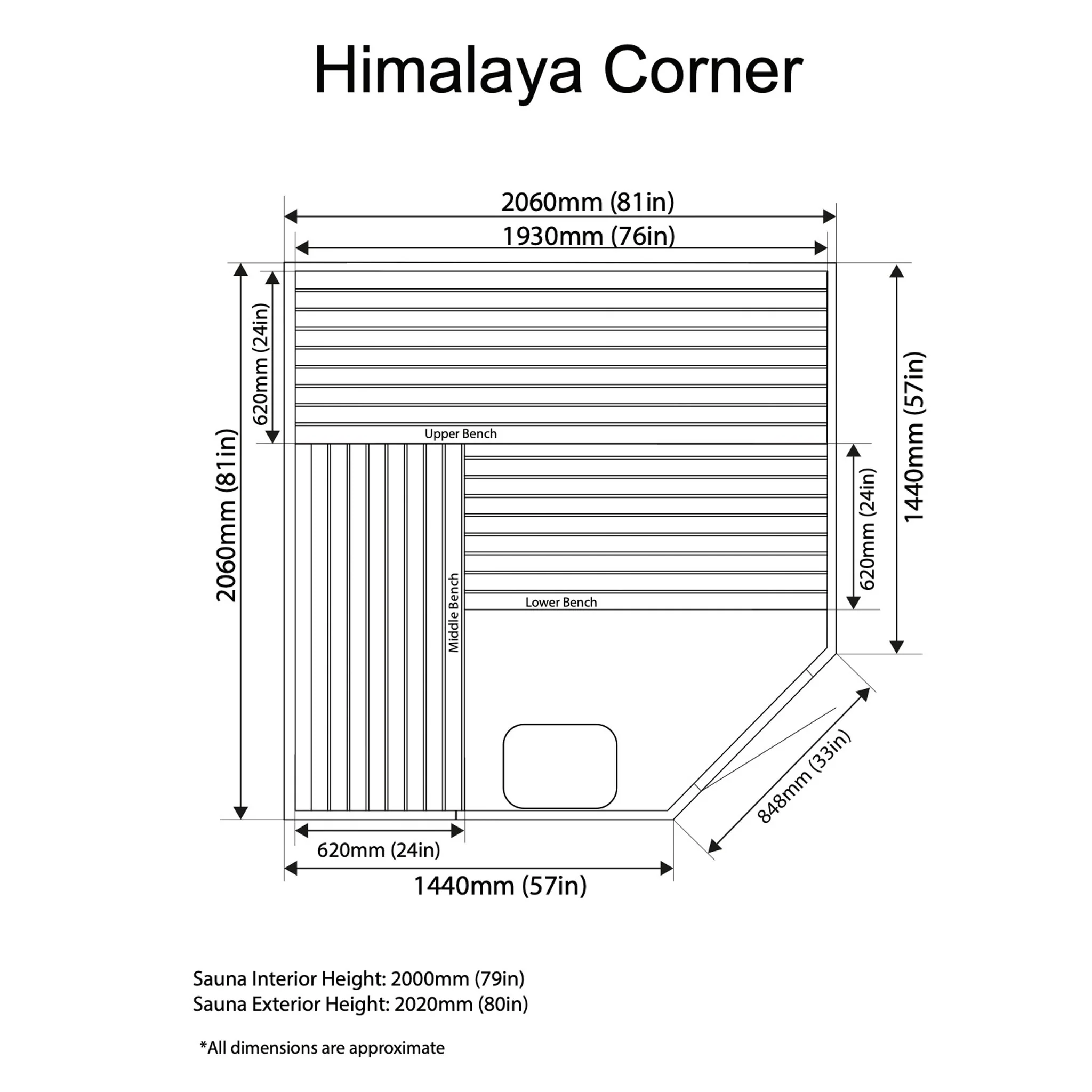 Himalaya Salt Indoor Sauna - Image 11