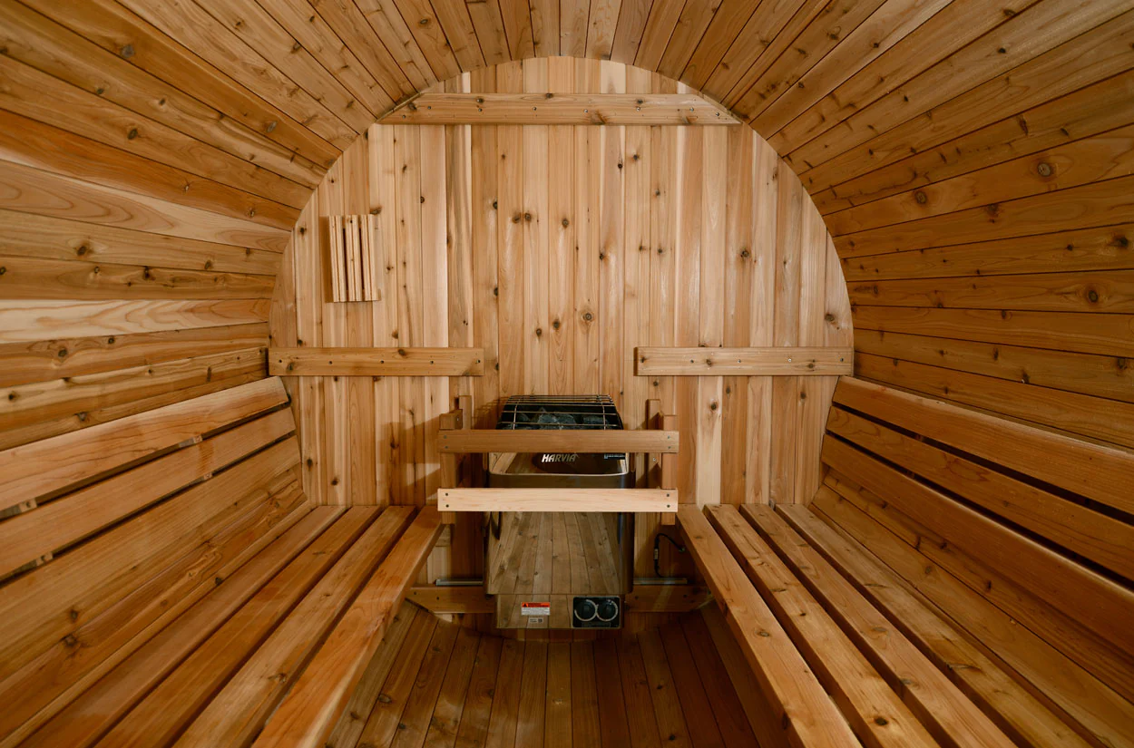 Princeton 6 Person Barrel Sauna - Image 4