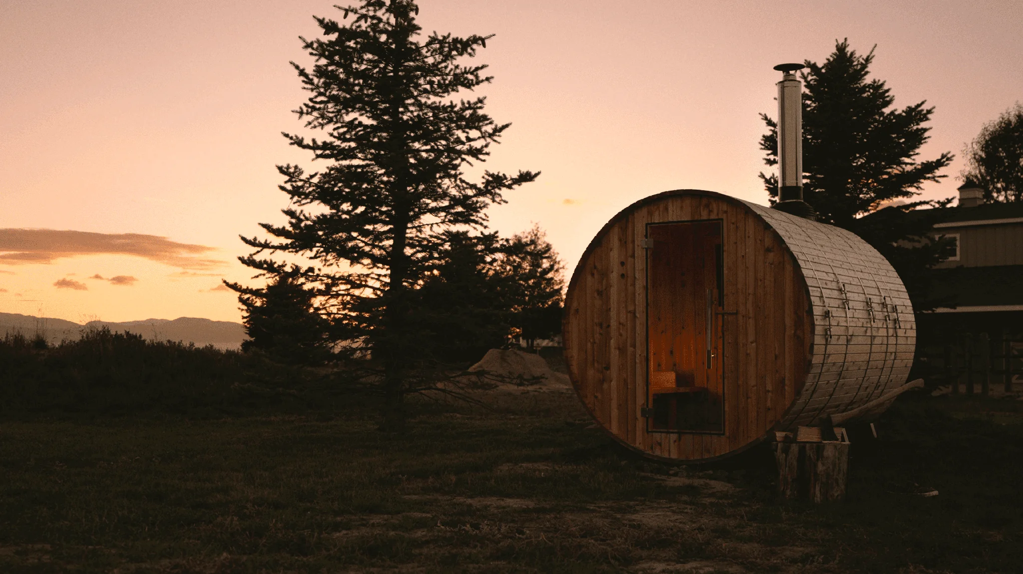 Shenandoah 4 Person Barrel Sauna - Image 9